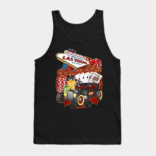 Rockabilly Gambler Hot Rod Tank Top